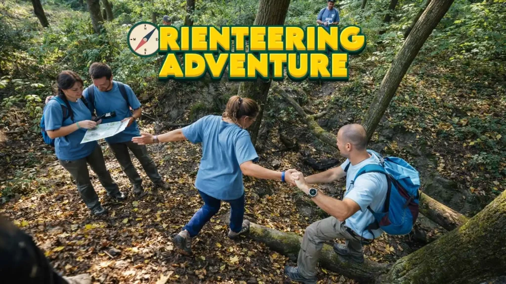 Lo scopo dell’attività è imparare a muoversi in un “territorio ostile” utilizzando unicamente: bussola, azimuth, «buon senso», e capacità di orientarsi e di organizzare il proprio Team.