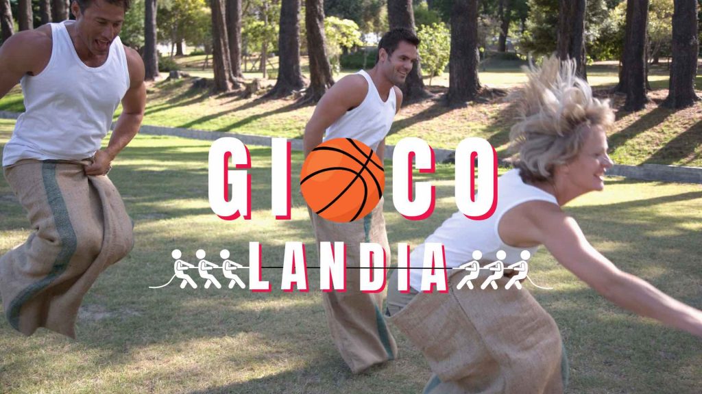 Una elettrizzante gara a squadre con divertenti sfide e attività ispirate ai Giochi di una volta... siete pronti a ritornare bambini?