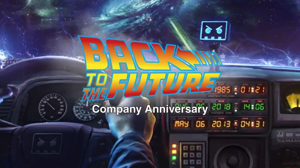 L’anniversario aziendale più innovativo e originale da condividere con i vostri collaboratori e partner giocando con la macchina del tempo che, con la realtà aumentata, vi farà rivivere i successi più importanti che vi hanno portato sin qui.