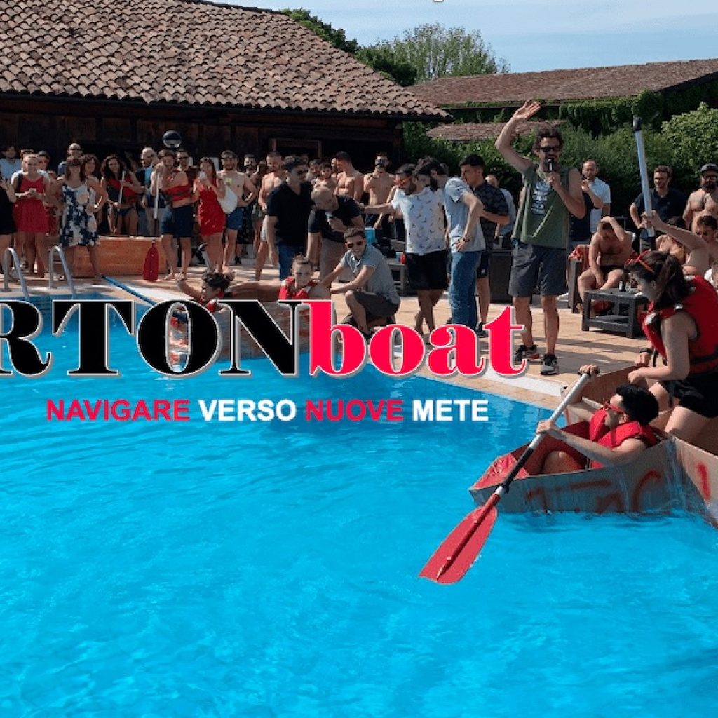 carton boat - eventi aziendali milano