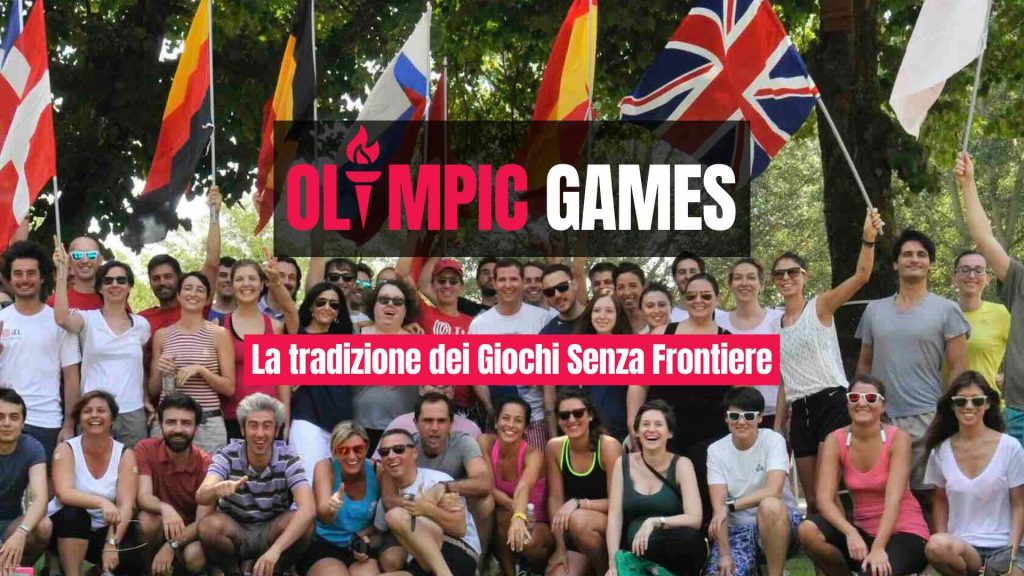 Una elettrizzante gara a squadre con divertenti sfide e impegnativi problem solving ispirati a Giochi senza Frontiere.